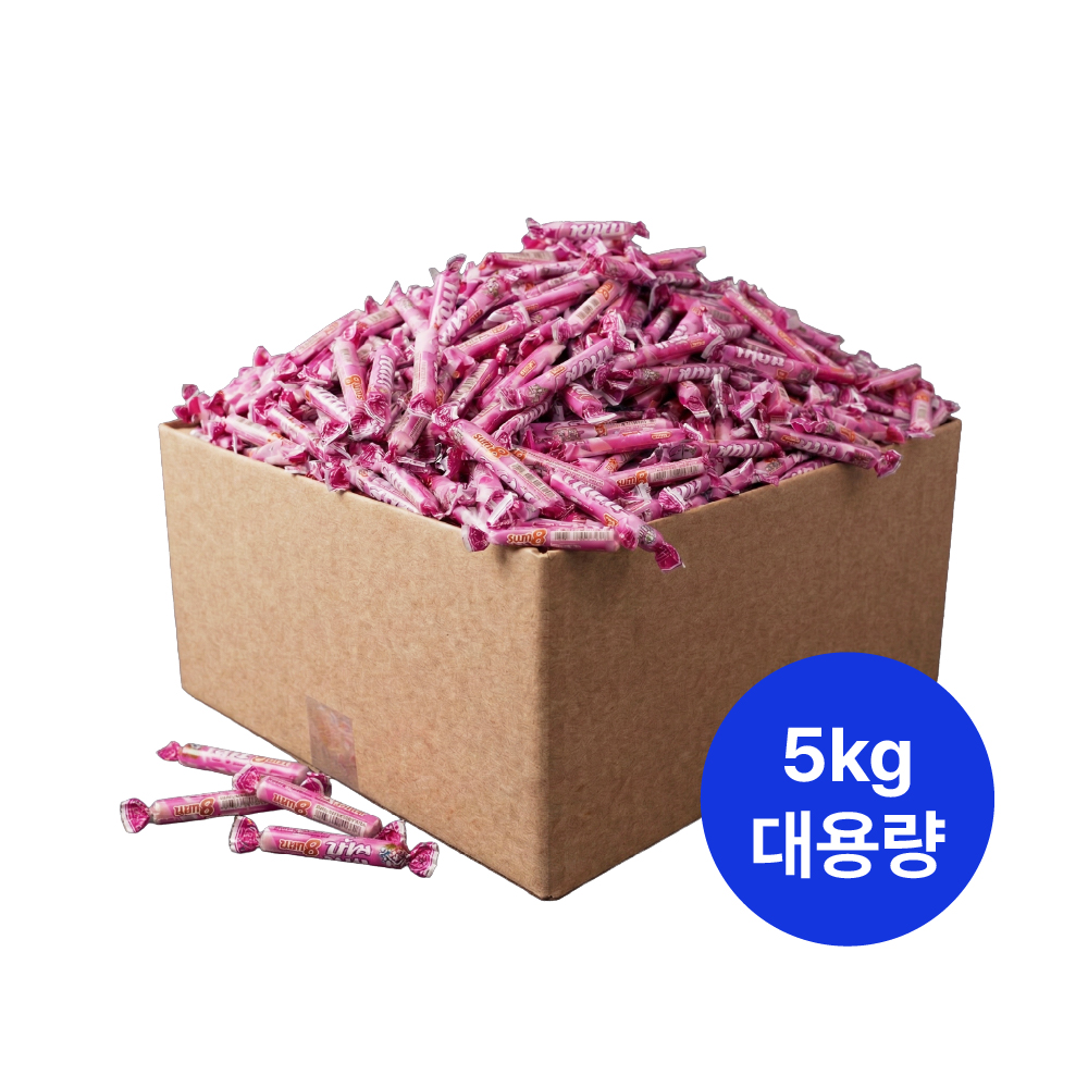 타야스 미니얌 츄이 캔디 딸기맛 5kg